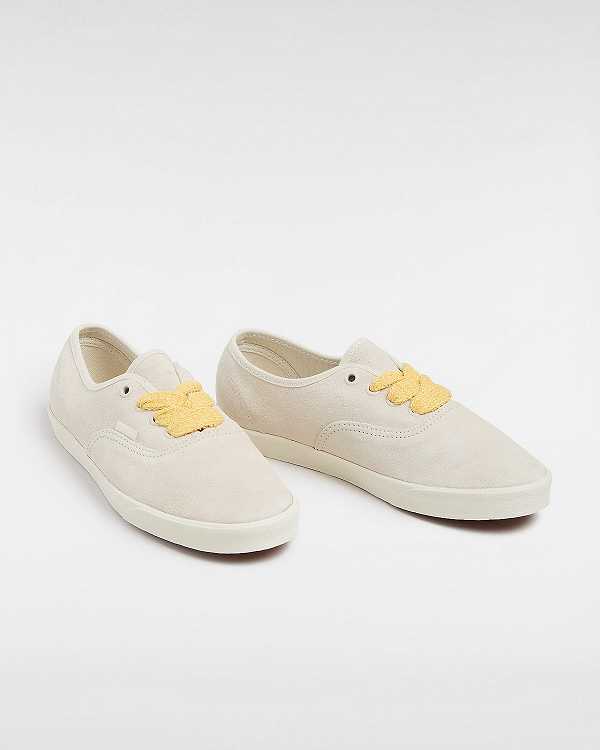 Beige Vans Authentic Lowpro Women Sneakers | VN8625197