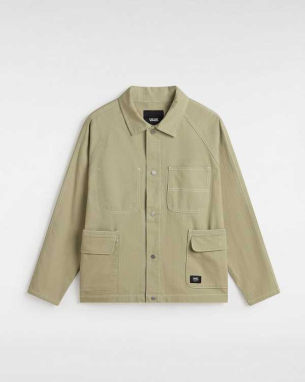 Beige Vans Codey Utility Women Coat | VN6793124