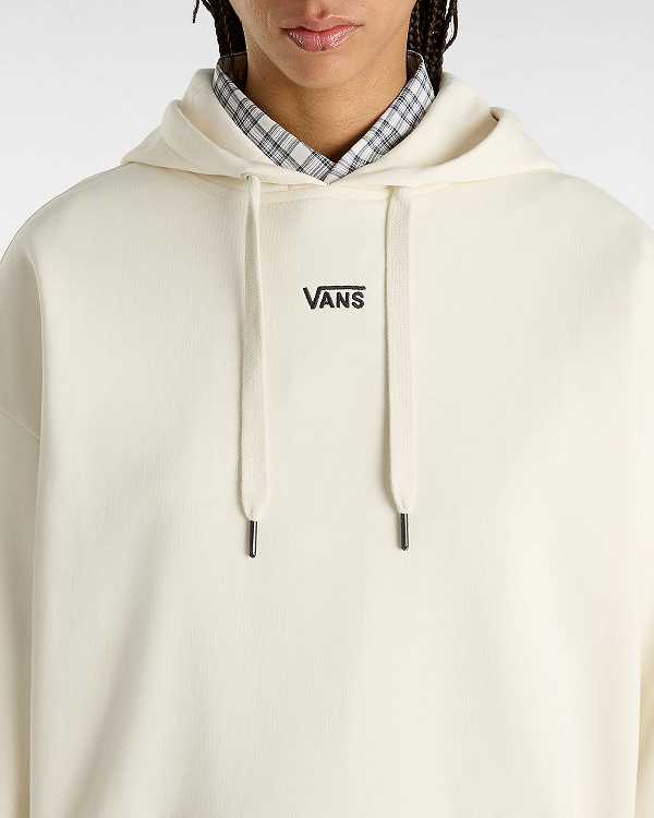 Beige Vans Flying V Women Hoodie | VN4260853