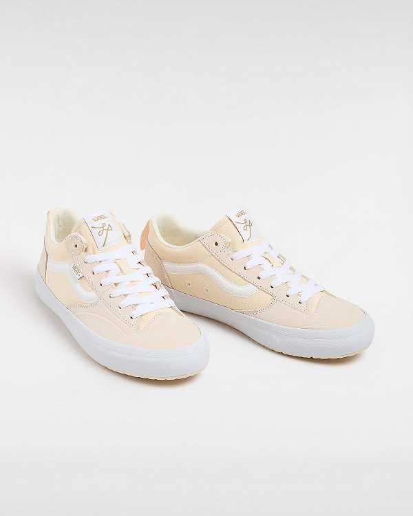 Beige Vans Lizzie Low Men Skate Shoes | VN0293875