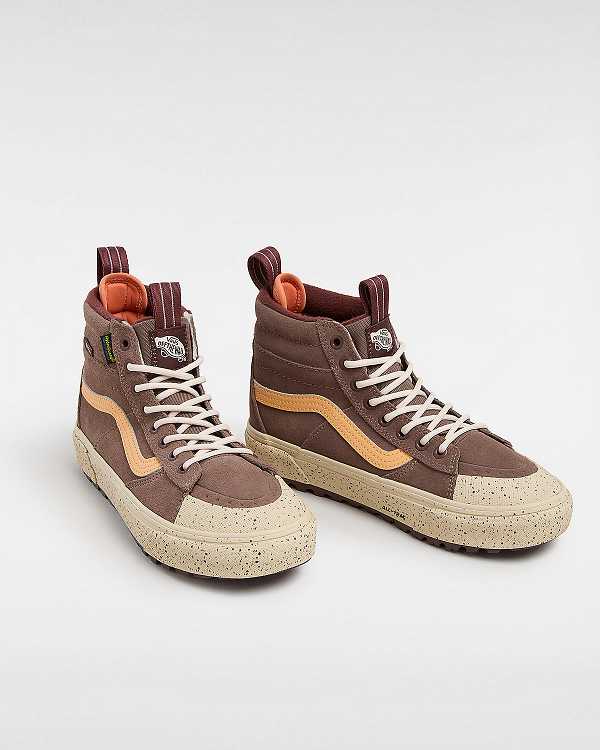 Beige Vans MTE Sk8-Hi Men Waterproof Shoes | VN8734259