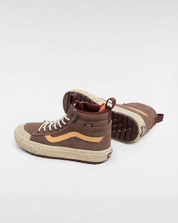 Beige Vans MTE Sk8-Hi Men Waterproof Shoes | VN8734259