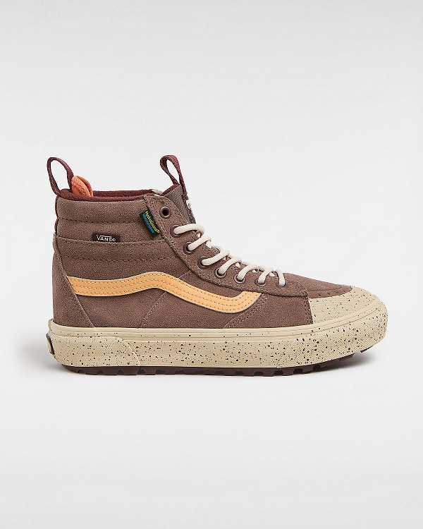 Beige Vans MTE Sk8-Hi Men Waterproof Shoes | VN8734259