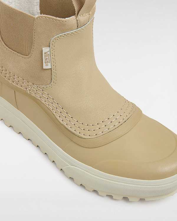 Beige Vans MTE Standard Mid Chelsea Women Snow Boots | VN4307859