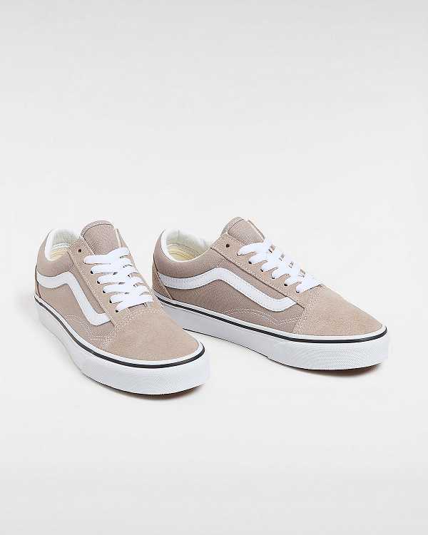 Beige Vans Old Skool Women Sneakers | VN7540963