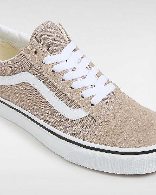 Beige Vans Old Skool Women Sneakers | VN7540963