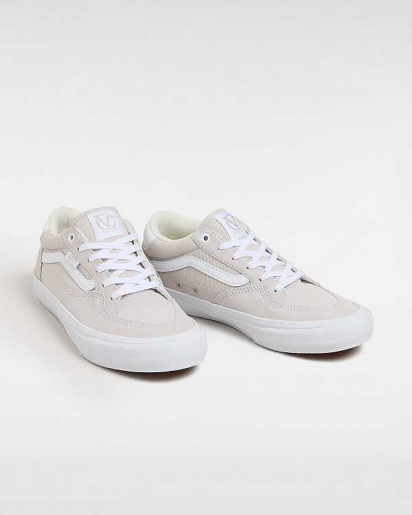 Beige Vans Rowan Women Skate Shoes | VN0928754