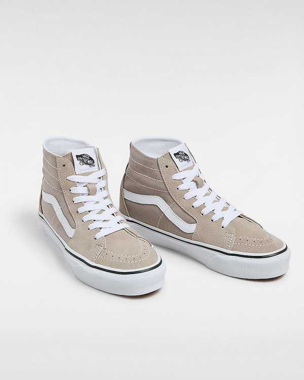 Beige Vans Sk8-Hi Tapered Men Sneakers | VN7503169