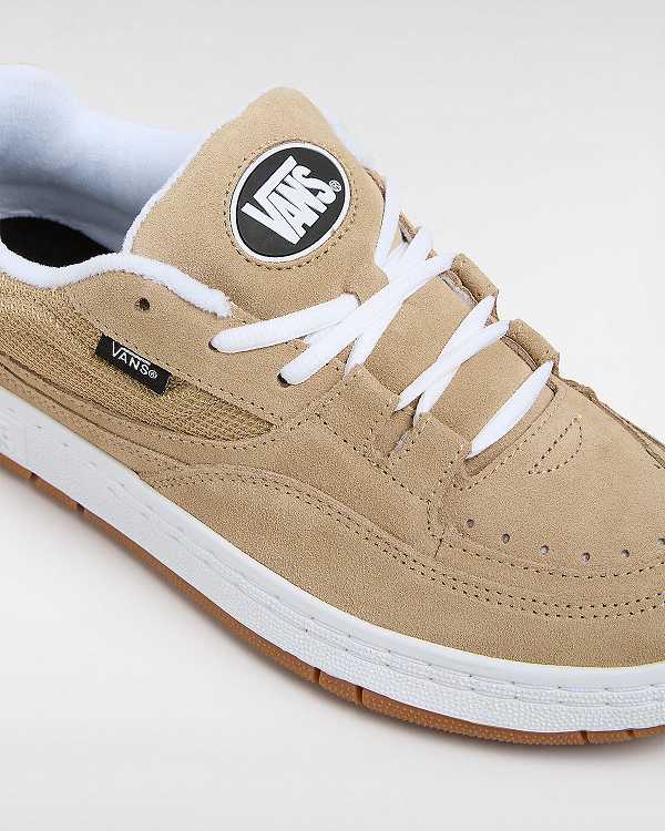 Beige Vans Speed LS Men Skate Shoes | VN7402869