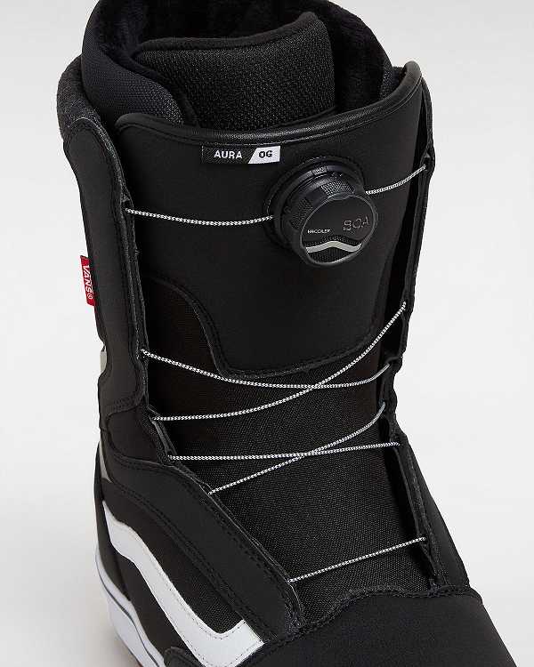 Black Vans Aura OG MTE Men Snowboard Boots | VN6137924