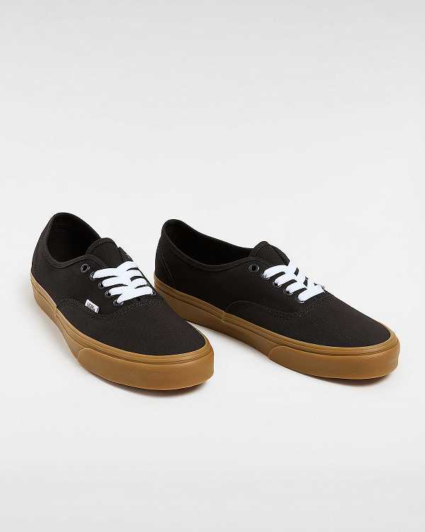 Black Vans Authentic Men Sneakers | VN6175843