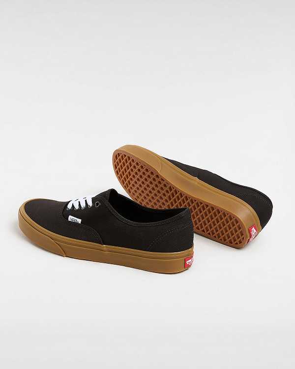 Black Vans Authentic Men Sneakers | VN6175843