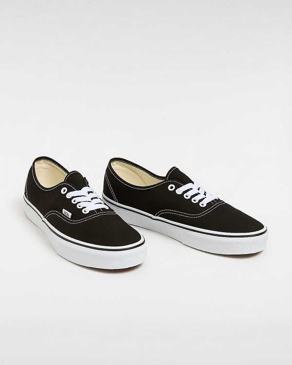 Black Vans Authentic Men Sneakers | VN9530678