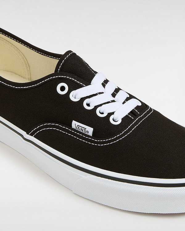 Black Vans Authentic Men Sneakers | VN9530678