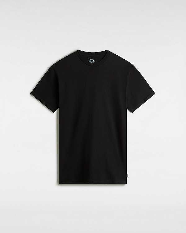 Black Vans Basic (3 pack) Women T Shirts | VN6940371