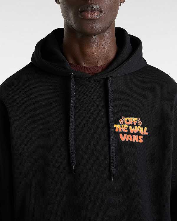 Black Vans Bouya Men Hoodie | VN0846351