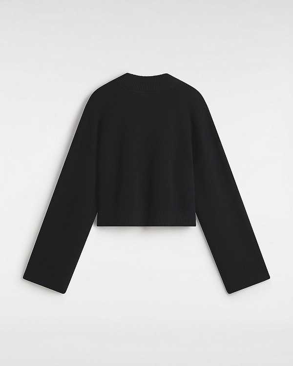 Black Vans Cammile Graphic Women Sweatshirt | VN7095148