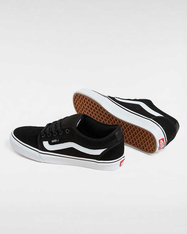 Black Vans Chukka Low Sidestripe Men Skate Shoes | VN5731468