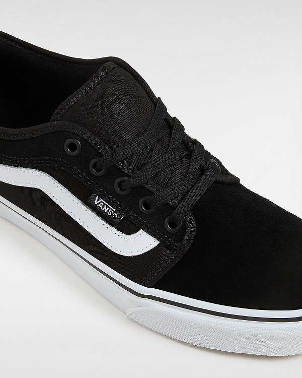 Black Vans Chukka Low Sidestripe Men Skate Shoes | VN5731468