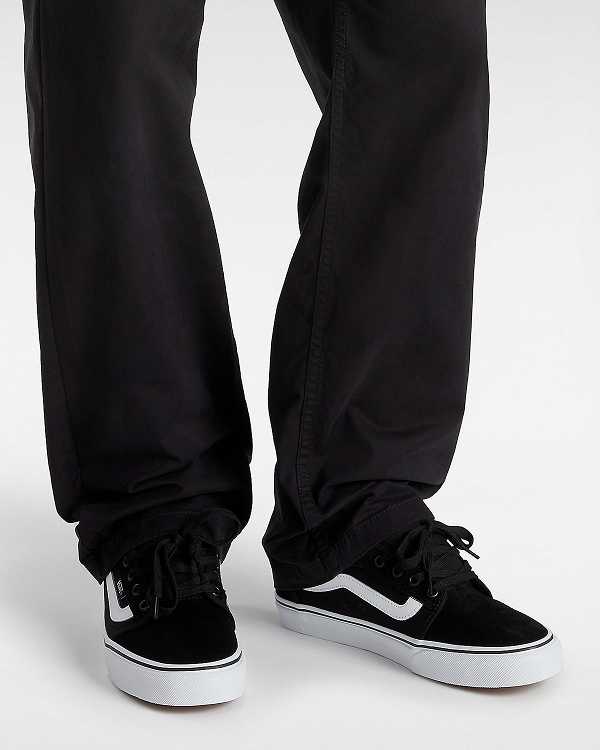 Black Vans Chukka Low Sidestripe Men Skate Shoes | VN5731468