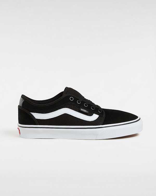 Black Vans Chukka Low Sidestripe Men Skate Shoes | VN5731468