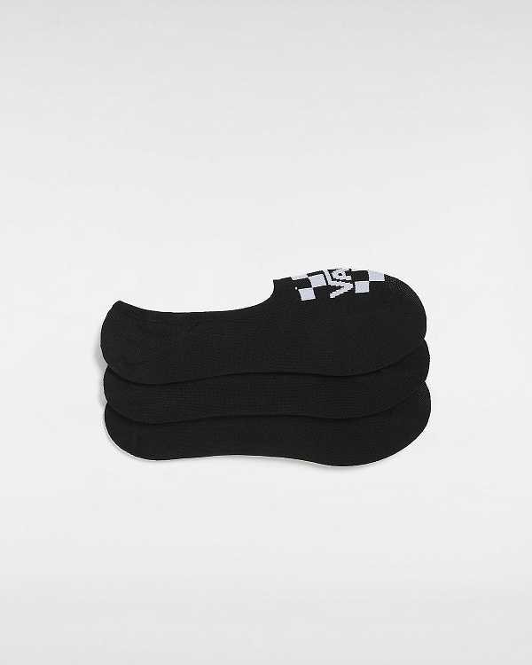 Black Vans Classic Canoodle (3 Pairs) Unisex Socks | VN0789512