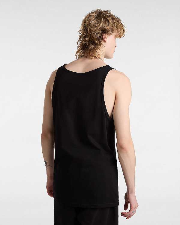 Black Vans Classic Men Tank Top | VN2940631