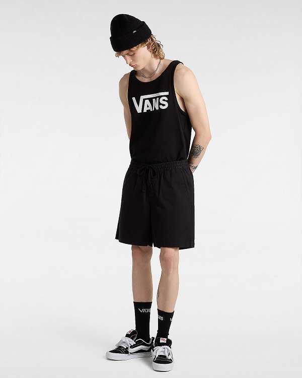 Black Vans Classic Men Tank Top | VN2940631