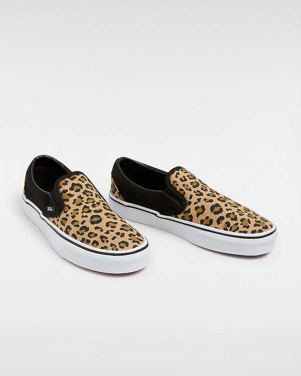 Black Vans Classic Women Slip On Shoes | VN3062491