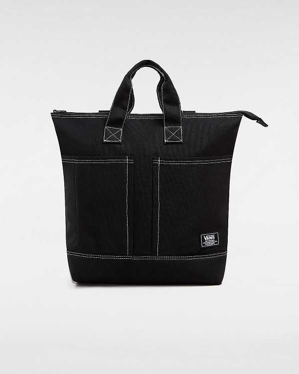 Black Vans Daily Unisex Backpacks | VN2391674