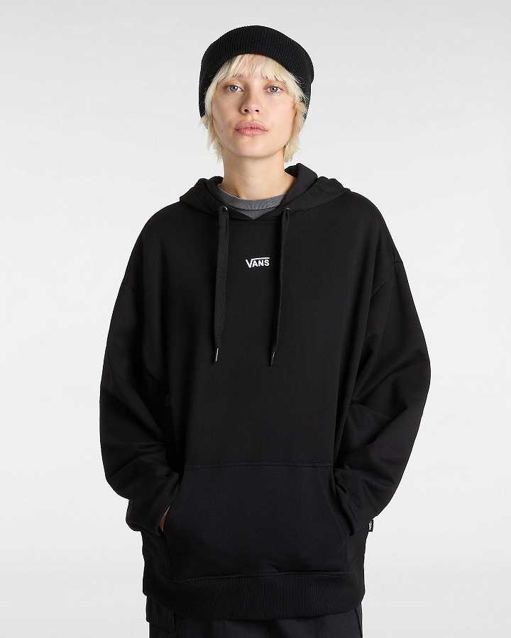 Black Vans Flying V Women Hoodie | VN0813269