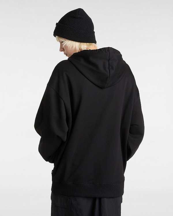 Black Vans Flying V Women Hoodie | VN0813269