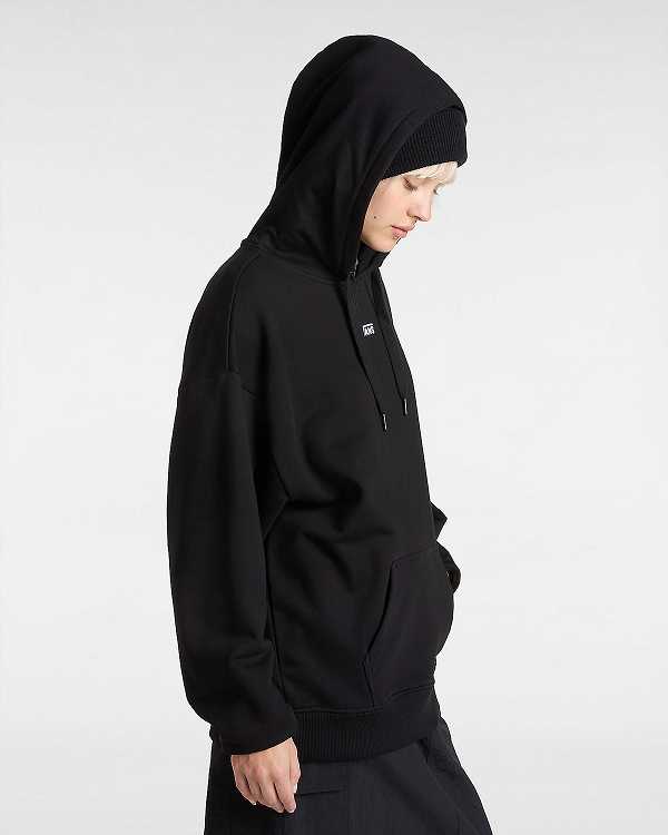 Black Vans Flying V Women Hoodie | VN0813269