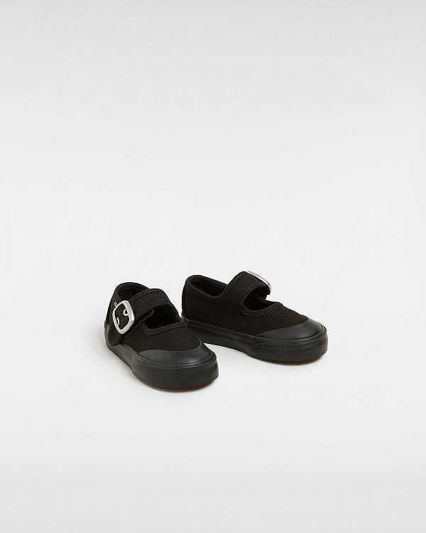 Black Vans Glitter (1-4 Years) Kids' Mary Janes | VN2086375