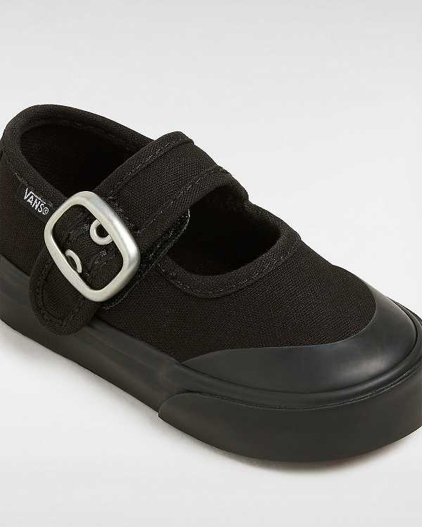 Black Vans Glitter (1-4 Years) Kids' Mary Janes | VN2086375