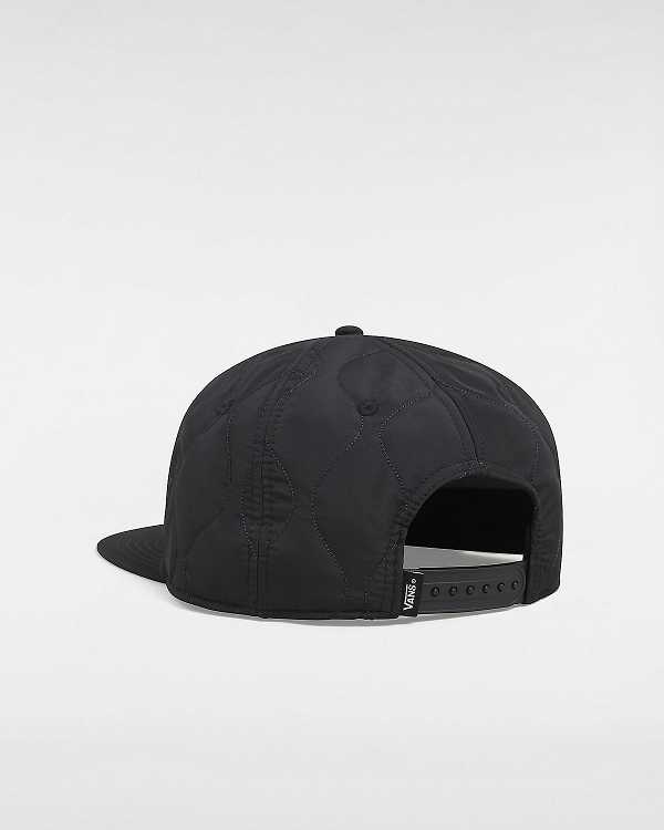 Black Vans Half Box Low Unstructured Unisex Hats | VN4189075