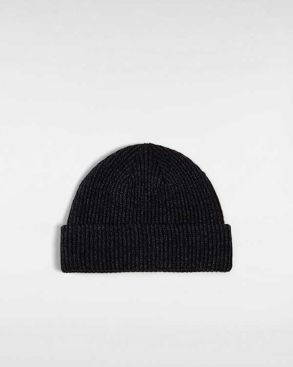 Black Vans Hamlin Cuff Unisex Beanie | VN4259763