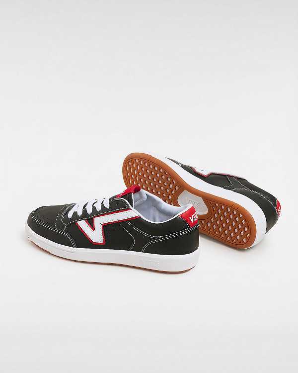 Black Vans Lowland ComfyCush Men Tennis Shoes | VN5914238