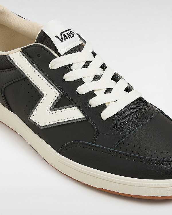 Black Vans Lowland ComfyCush Men Tennis Shoes | VN3965281