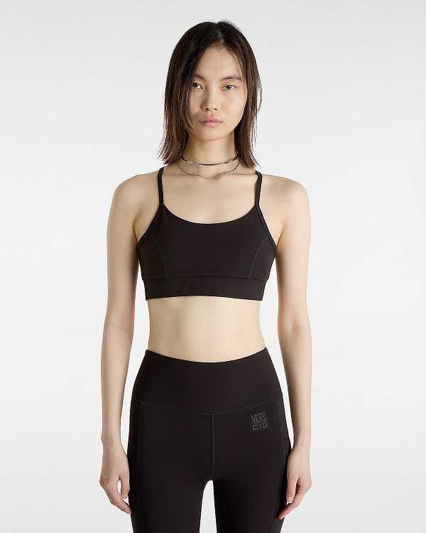 Black Vans MTE Crosspath Women Bras | VN3218647