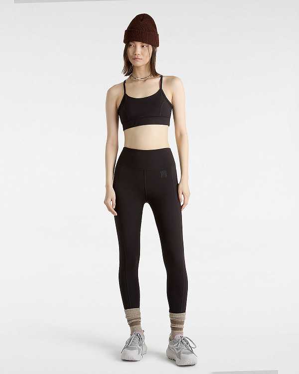 Black Vans MTE Crosspath Women Bras | VN3218647