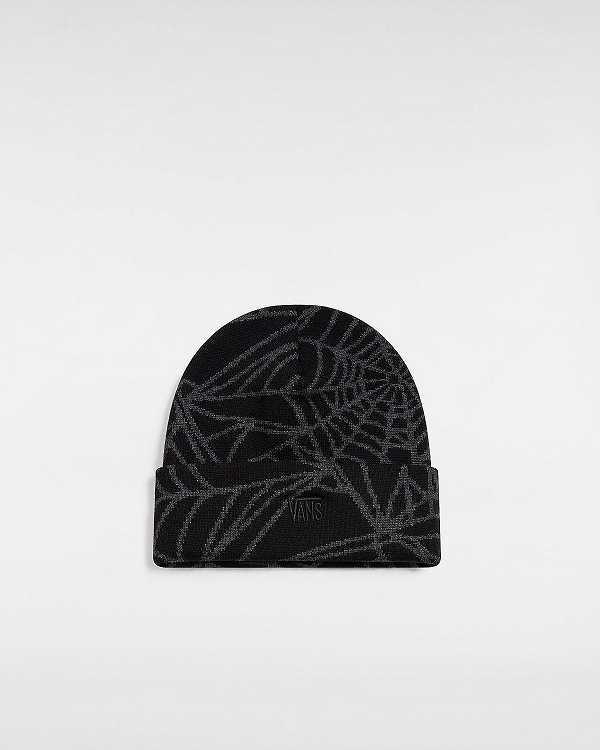 Black Vans MTE Expedition Tall Cuff Unisex Beanie | VN2861095