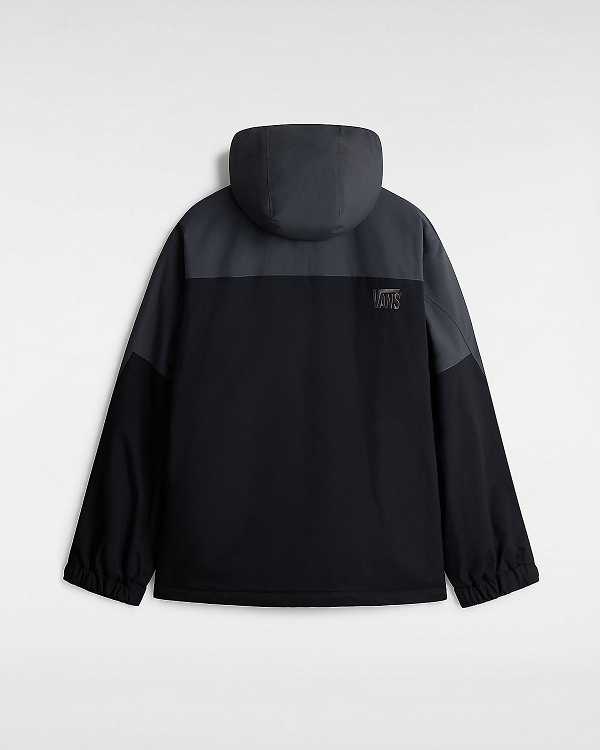 Black Vans MTE Hellbound Snowboard Men Jacket | VN7280439