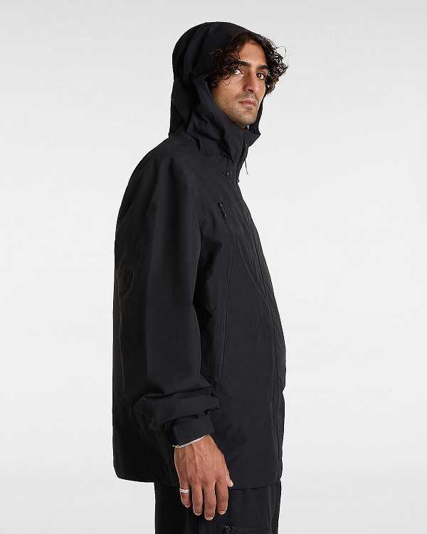 Black Vans MTE High-Country 3L Snowboard Men Jacket | VN8497510