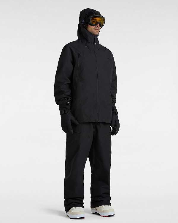 Black Vans MTE High-Country 3L Snowboard Men Jacket | VN8497510