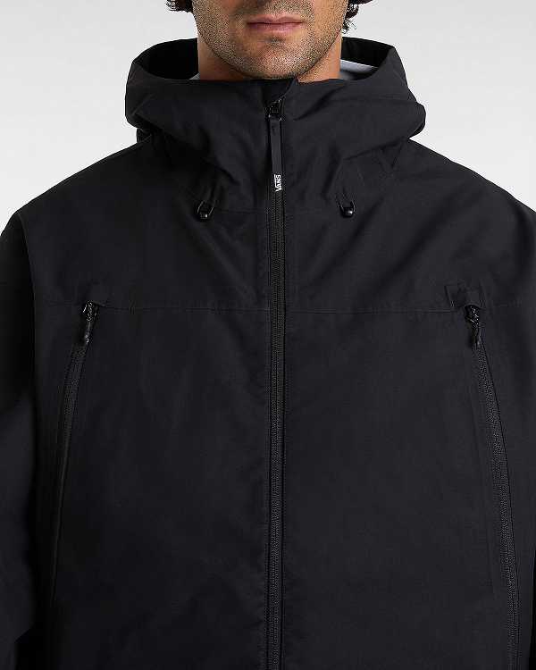 Black Vans MTE High-Country 3L Snowboard Men Jacket | VN8497510