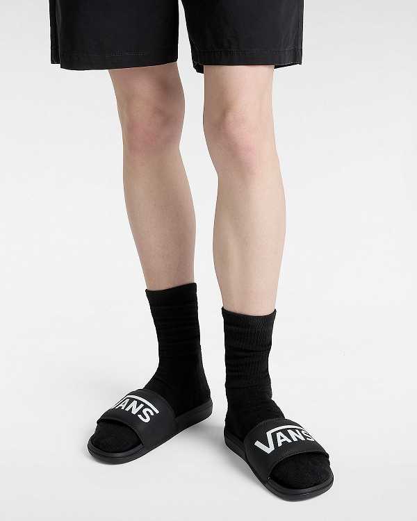 Black Vans MTE La Costa Women Slides | VN3975602