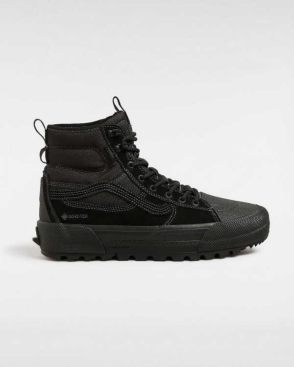 Black Vans MTE Sk8-Hi Men Gore-tex Shoes | VN4501398