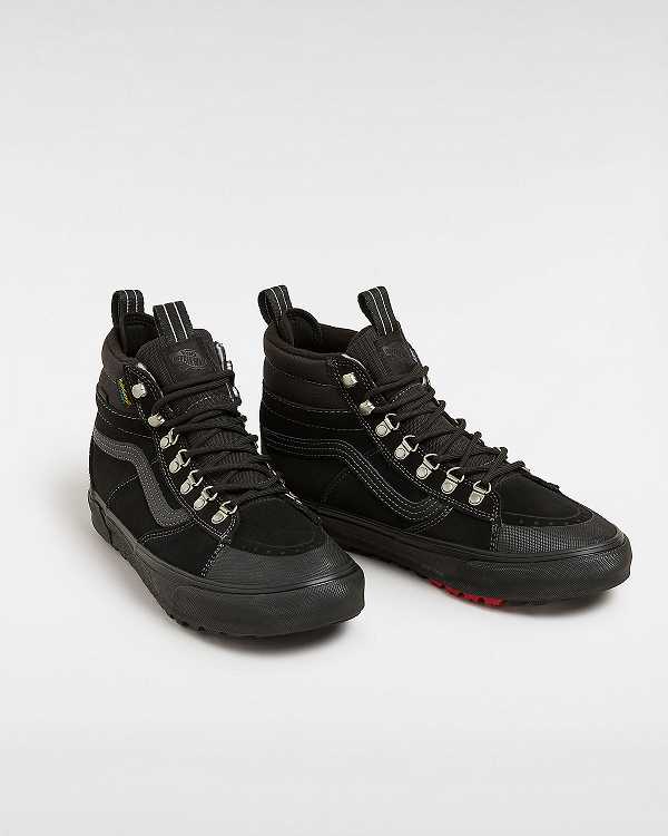 Black Vans MTE Sk8-Hi Men Waterproof Shoes | VN7509621