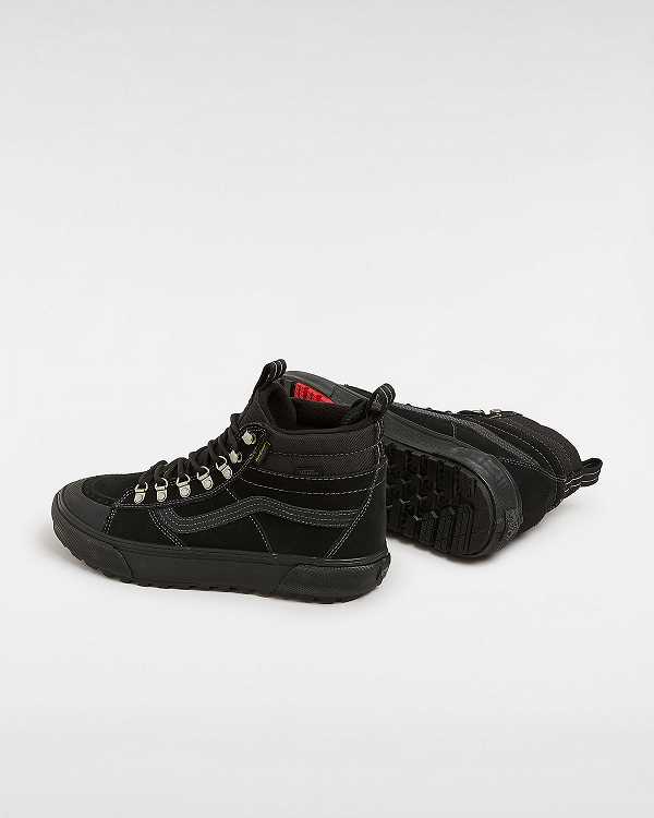 Black Vans MTE Sk8-Hi Men Waterproof Shoes | VN7509621